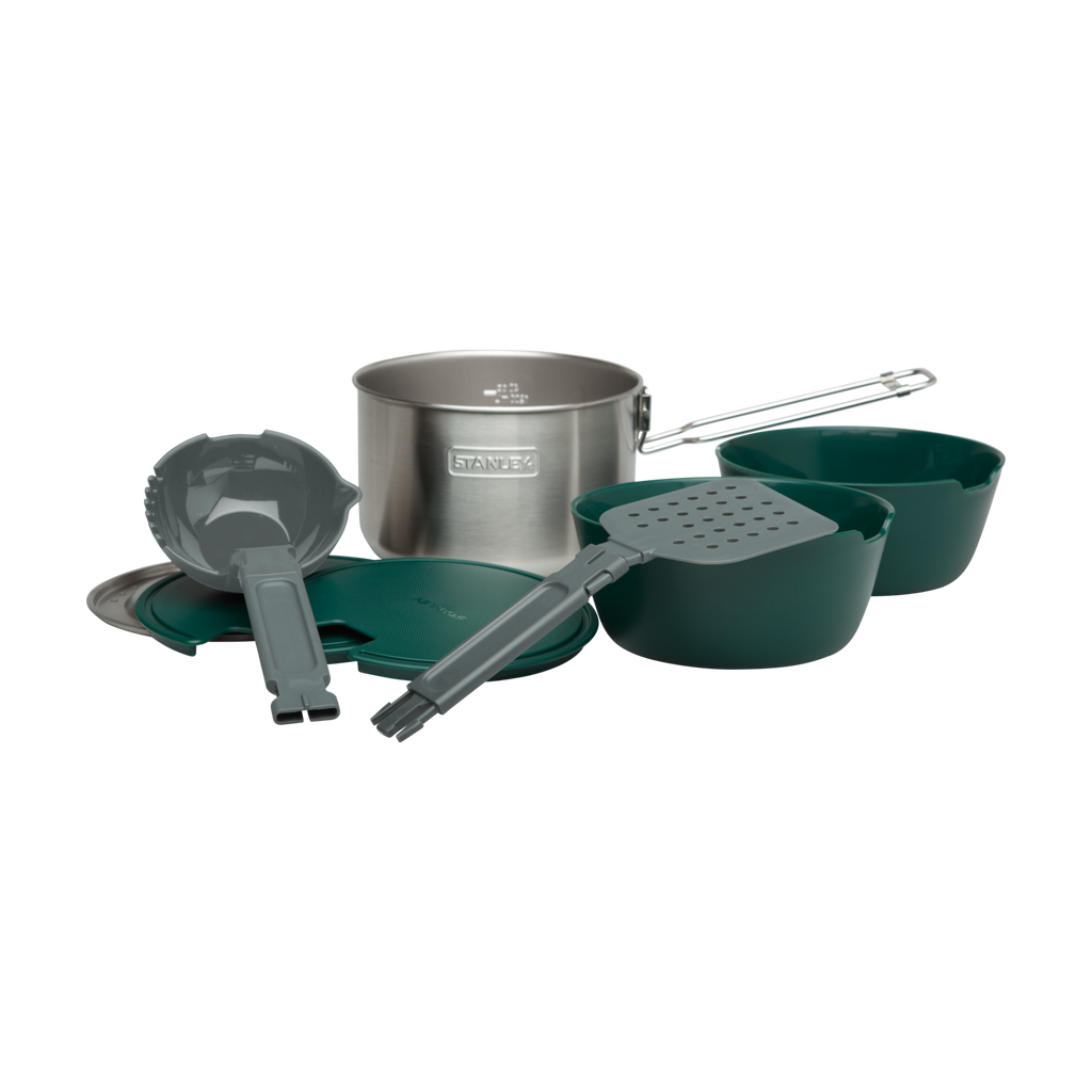 Stanley Adventure All-In-One Two Bowl Camp Cook Set With 1 1.5 Liter Pot 