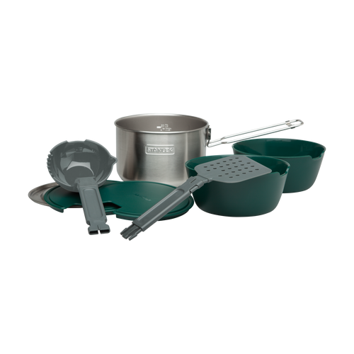 Stanley Adventure All-In-One Two Bowl Camp Cook Set With 1 1.5 Liter Pot 