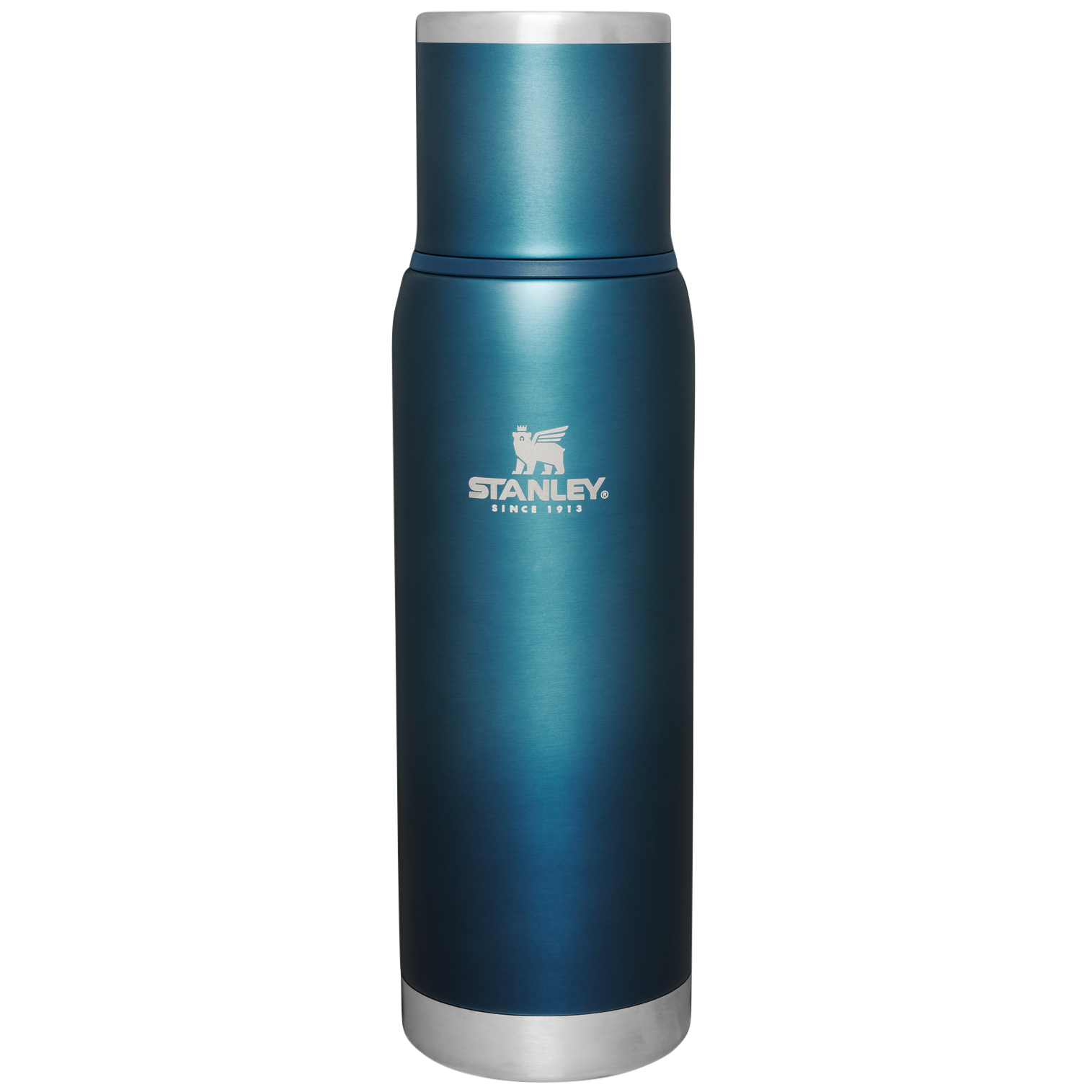 Stanley 1.1 QT Adventure To Go Bottle with Insulated lid in Blue Glow