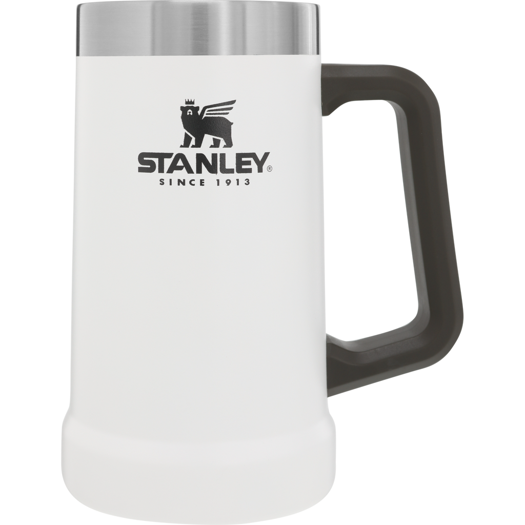 Stanley Adventure Big Grip Beer Stein 24oz in Polar White