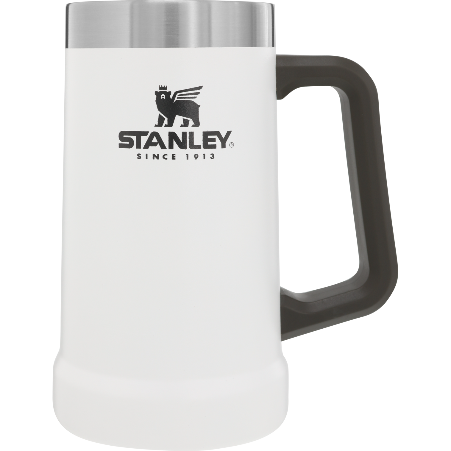 Stanley Adventure Big Grip Beer Stein 24oz in Polar White