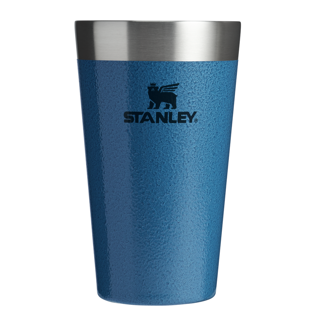 Stanley 16 OZ Stay Chill Stacking Pint Glass In Hammertone Lake Blue
