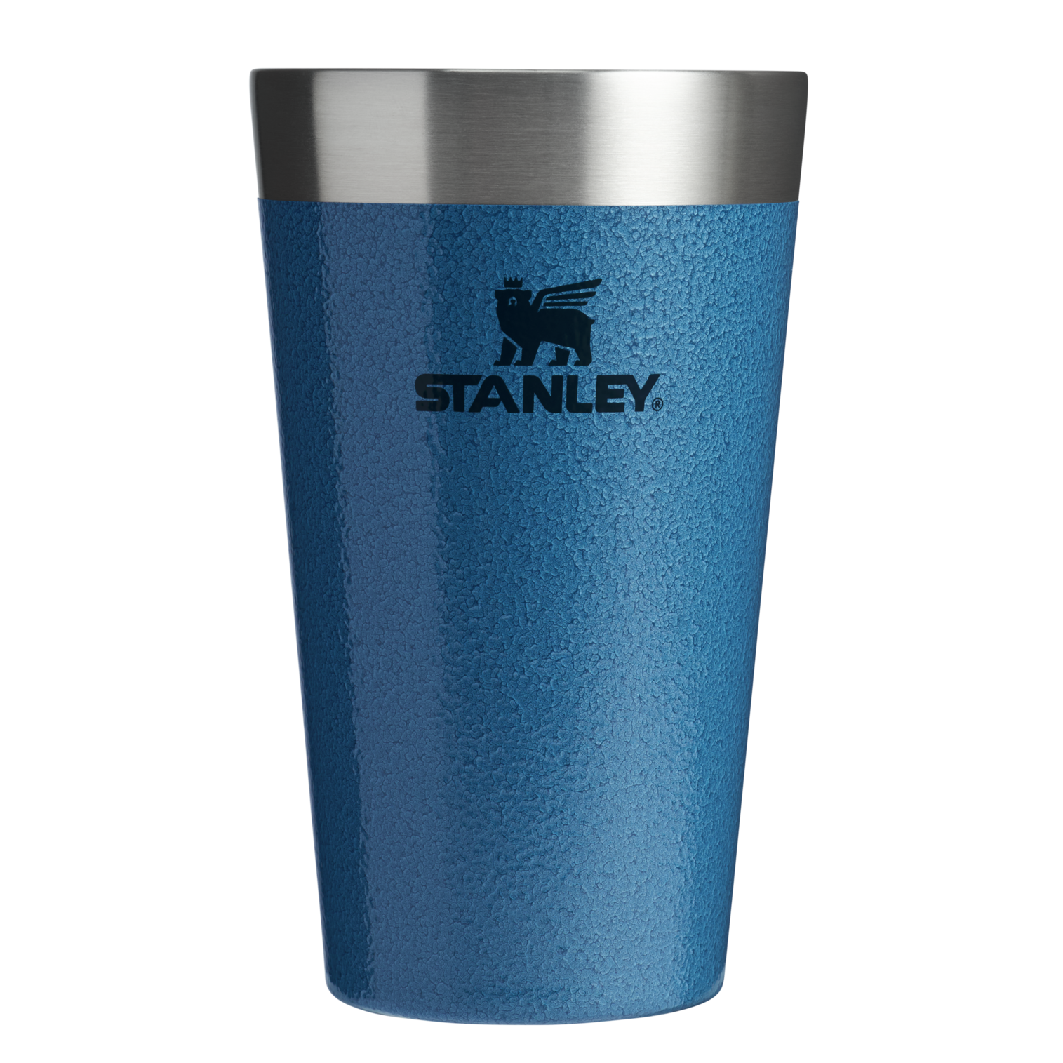 Stanley 16 OZ Stay Chill Stacking Pint Glass In Hammertone Lake Blue