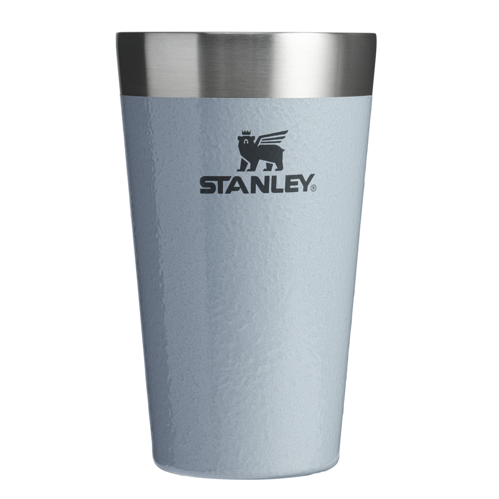 Stanley 16 OZ Stay Chill Stacking Pint Glass In Hammertone Silver