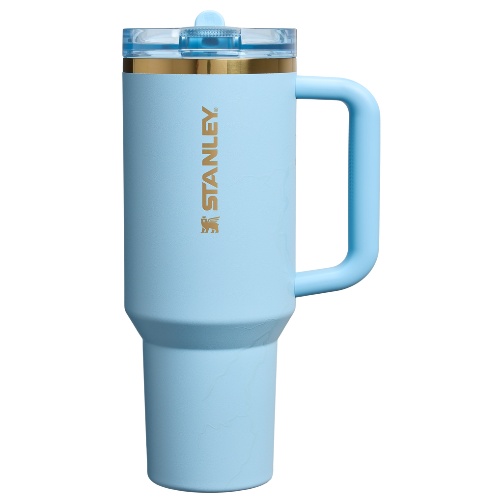 Messi x Stanley Collab 40 Oz Quencher ProTour Flip Straw Stainless Steel Tumbler In Blue
